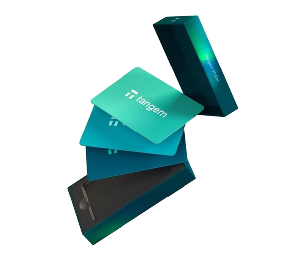 Tangem Wallet - 3-card set (Electric Sea) TG-SUMMER2 - 1371314 - zdjęcie 2